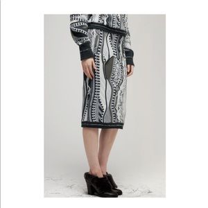 Rag & Bone x Coogi Sweater Wool Skirt